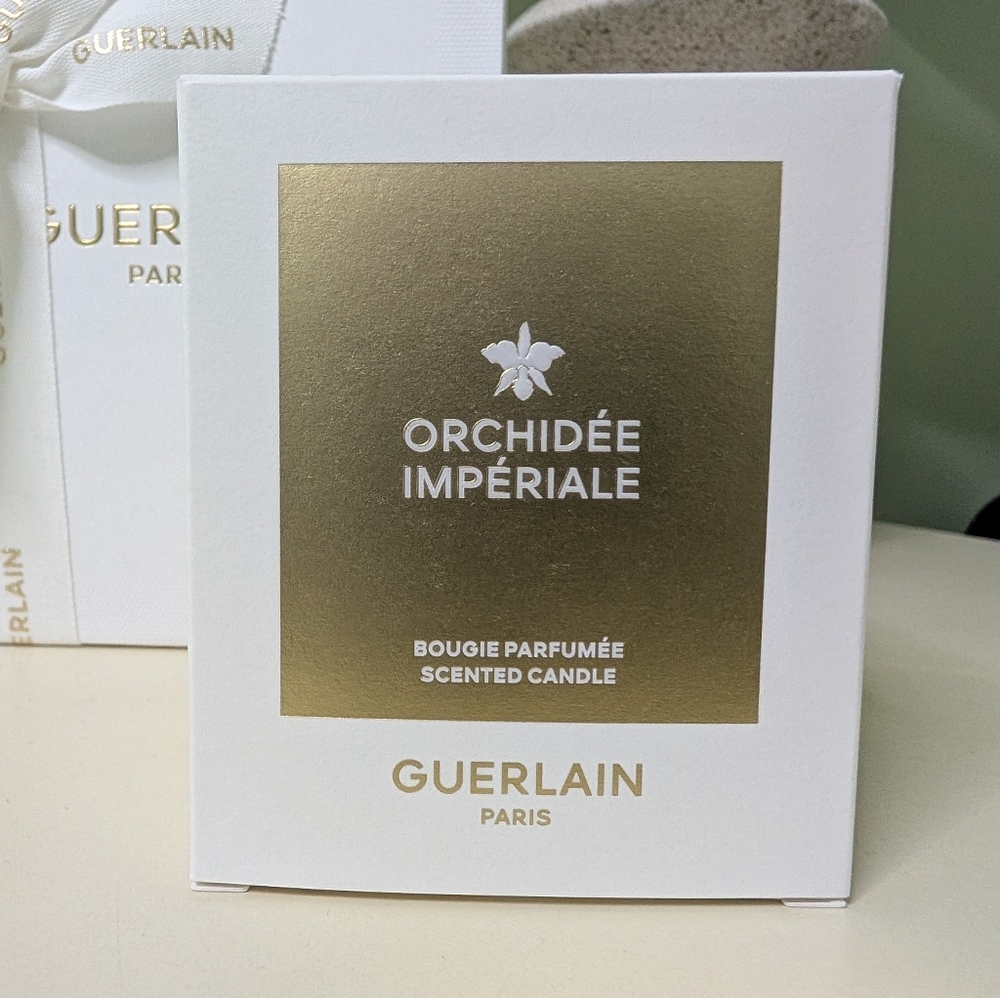 Guerlain Paris Bougie Parfumee Scented Candle Orchidee Imperiale - Picture 3 of 5